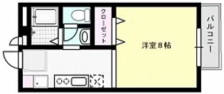 メゾンLUNAPARK【2階】の間取り