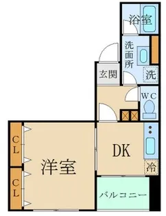 アンプルールフェールスリーズ【2階】の間取り