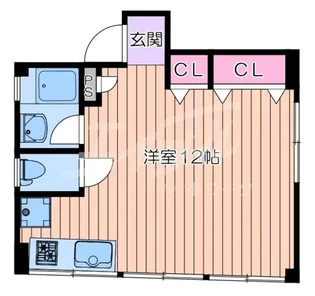 片山ビル【3階】の間取り