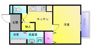サンクレール志紀【2階】の間取り