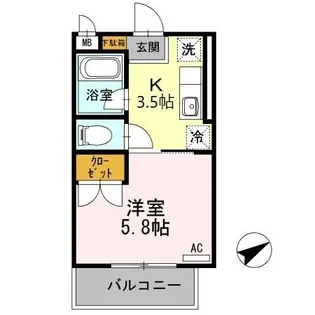 広島県呉市広本町3【マンション】の間取り
