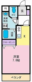 K’s マンション【2階】の間取り