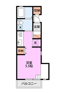 ヴィラ・ロータス【1階】の間取り