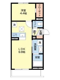 La Eterno【3階】の間取り