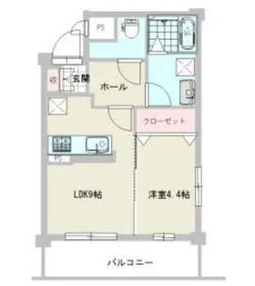 フォレストサイドアガタ【3階】の間取り