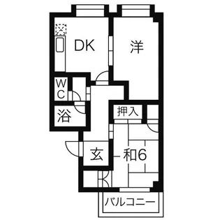 TDマンションPaulownia【3階】の間取り