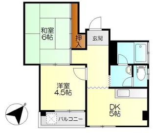 藤原本通ビル【4階】の間取り