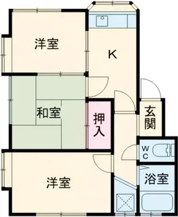 エクセル藤代【1階】の間取り