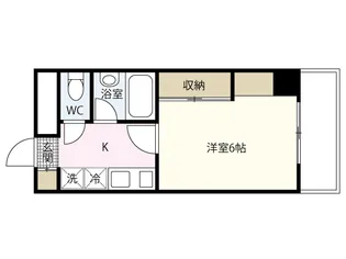 L’a llure舟入【3階】の間取り