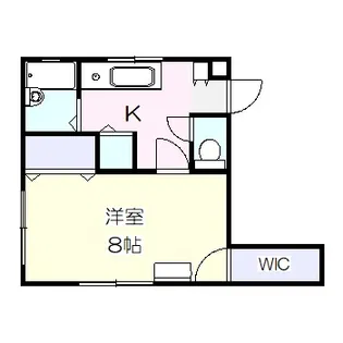 エランドール岩崎【4階】の間取り