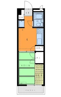 ピアロジュマンA棟【5階】の間取り