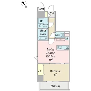サンク エタージュ【3階】の間取り