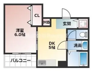 MELL-THEATER(メルシアター)【3階】の間取り
