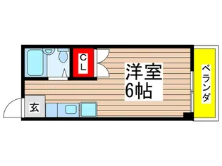 b´CASA幕張IIre-born【2階】の間取り