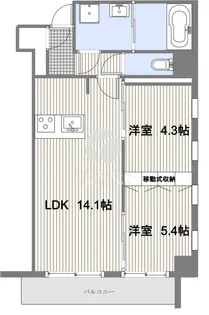 ABACUS KANDA【5階】の間取り