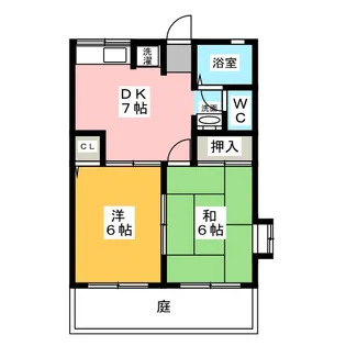マルベリィ【1階】の間取り