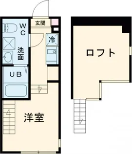 パインリーフ【1階】の間取り