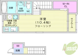 グラース・K【2階】の間取り