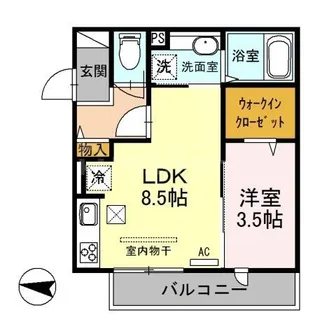 埼玉県さいたま市大宮区天沼町1【アパート】の間取り