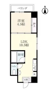 グリーンタウン佐賀駅前【7階】の間取り