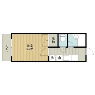 カルデアB棟【1階】の間取り