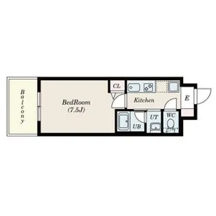 CITY SPIRE 名古屋本陣【6階】の間取り