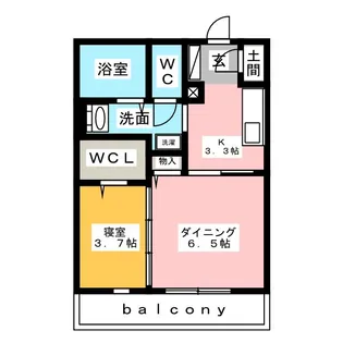 グランシエスタ【1階】の間取り