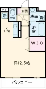 フォレスタ【1階】の間取り