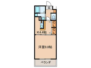 オリエンス小牧【3階】の間取り