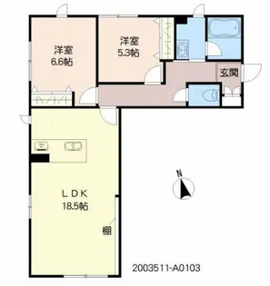 Le Sakura【1階】の間取り