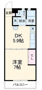 コーラルマンション【3階】の間取り