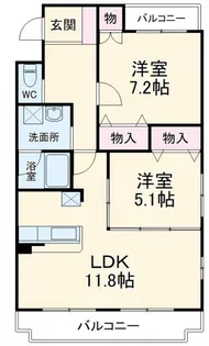 グレイス17【3階】の間取り