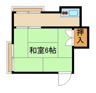 あさか荘新館【2階】の間取り