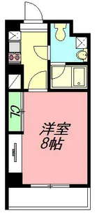 Access湘南平塚【4階】の間取り
