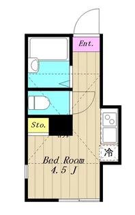 プライムテラスこどもの国【1階】の間取り