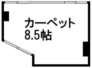新宿武蔵野マンション【1階】の間取り