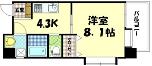SEIWA BLD(楠木町)【3階】の間取り