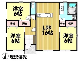 宮城県仙台市青葉区水の森3【一戸建】の間取り