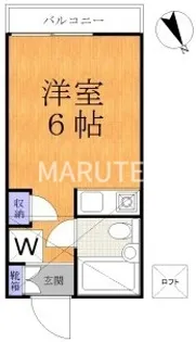 キャッスルヤマノ【2階】の間取り