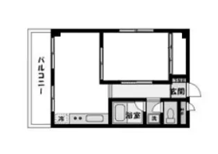神奈川県川崎市川崎区境町【マンション】の間取り
