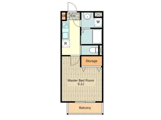 FUU FLAT【2階】の間取り