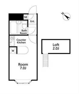 ベルピア安浦第3【1階】の間取り