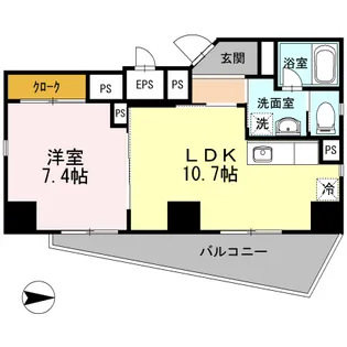スティル・M【1階】の間取り