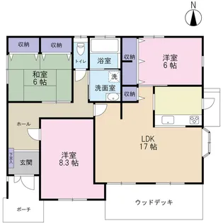 宮城県仙台市泉区泉ケ丘5【一戸建】の間取り