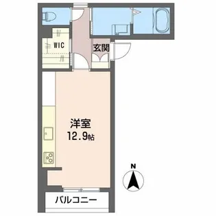 ヴィアソーレ光陽【3階】の間取り