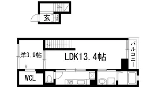 パル池田2【4階】の間取り