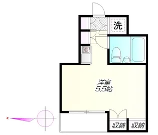エクセレントシャトウ中野【2階】の間取り