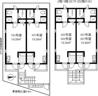 1Rの間取り画像