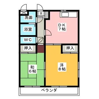 スターハイム【3階】の間取り