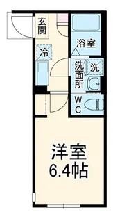 リラIkuta【1階】の間取り